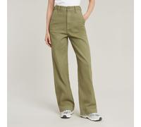 Deck 2.0 High Loose Chino - Green - Women 27-34