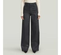 G-star Deck 2.0 Loose Fit High Waist Jeans Black 23 / 30 Woman