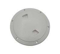 Deck Access Round Inspection Hatch 7" (178MM Boat Cover Plate White Plastic)