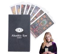 Deck Board Game, Fate Tarot Cards, 4.13 x 2.44 Inch Board Game with Sturdy Art, Mystic Oracle System with Compact Design, Spiritual Exploration Path, Occult Oracle for Holiday Travel Gathering
