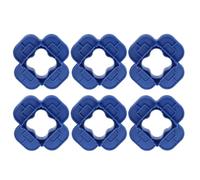 Deck Board Spacer 6-Piece Gap Gauge Kit | Multi-Thickness Wood Plank Separator Tool for Lawn, Farm, Workshop, Shed, Patio Setup