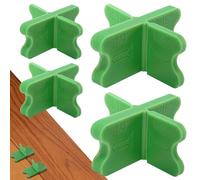 Deck Boards, Adjustable 4 Pieces Decking Spacers, 1.42 x 1.42 Inches ABS Material for Precise Spacing, Outdoor Flooring Installation, Building and Construction Use, Easy Setup
