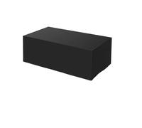 Deck Box Cover Outdoor Patio Garden Furniture Covers Waterproof Rain Snow Chair For Sofa Table Dust Proof(Black,124x68x101cm)