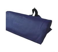 Deck Chair Headrest Pillow with Ergonomic Neck Support, Adjustable Height Cushion for Patio Lounge Chairs, Breathable Outdoor Recliner Accessory(Navy Blue 35 * 6 * 15)