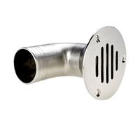 Deck Drain - Stainless Steel Components for Marine Drainage, Marine Deck Drain, for Boat, Yacht, Kayak, Bathroom, Marine Carpet, Artificial Grass