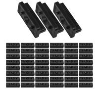 Deck Fastener Clips System for Abs Black 100pcs Composite Decking