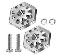 Deck Gear 917-04074 Precisely Adjustable Gears Washer Set for Uniform Grass Maintenance Enduring Deck Gear Hexagonal Bolt Washer Set
