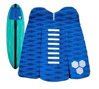 Deck Grips Surfboard - Professional Self-Adhesive Traction Pads, Non-Slip Tail Pads for Better Grip | 3-Piece Set Grip Mats for Board Control