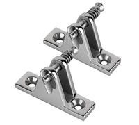 Deck Hinge Boat Pin Hinge 9 Pin Hinge, 2Pcs Stainless Steel Quick Release Boat Deck Hinges Stainless Steel 9 Pin Hingefor Installation Screws for Boat Bimini