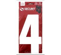 DECK INN ® 2 X Wheelie Bin Numbers 17cm 2/Pk - 4 Wheelie Bin/Dust bin/Dustbin Number Stickers