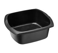DECK INN 9.5 Litre Small Rectangular Bowl Strong Plastic Washing Up Bowl For Smaller Sinks- Black Colour