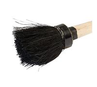 DECK INN Pack of 1 Short Handle Tar Brush for Applying High Viscosity Coatings Including Tar, Bitumen, Roof Coatings & Resin On Roofs.