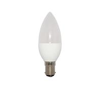 DECK INN Pack of 10 B15 LED Candle Light Bulbs,6W=9W=60W 600lm, Warm White 2700K, C35 SBC Small Bayonet Cap LED Bulbs [Energy Class A+]