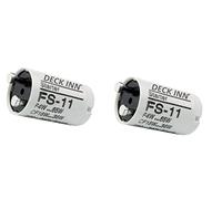 DECK INN Pack of 2 Starters 4-65 Watt T8/T12 Single Fluorescent Tube Lights 220-240v