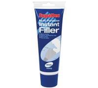 DECK INN ® SupaDec INSTANT Filler Multi-Purpose Repair White 330g Tube Interior & Exterior Cracks Holes Super Smooth Easy Sand Paint Patch Repair Walls Crack INSTANT RESULT QUICK DRYING