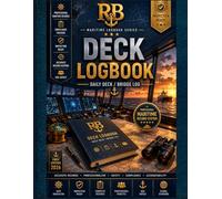 Deck Logbook - Daily Deck / Bridge Log: Professional Daily Deck & Bridge Operations Logbook for Navigation Records, Safety Inspections, Communications, Maneuvers & Master Review