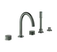 Deck Mounted Bath Tap Grohe Atrio Private Collection 5 holes Brushed Hard Graphite 25226AL0