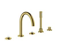Deck Mounted Bath Tap Grohe Atrio Private Collection 5 holes Cool Sunrise 25224GL0
