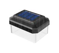 Deck Post Lights Solar Powered - Waterproof Modern Lamp Decoration,Outdoor Post Lights - for Outdoor Garden Patio Porch Yard Driveway Walkway Dock Gate Railing