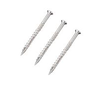 Deck Screws Stainless Steel Self-Tapping Screws Kit,High Strength Self Tapping Screws Wood Screws Flat Head Deck Screws For Decking Fence Floorboard Hard And Softwood(50mm 5X50(40PCS))