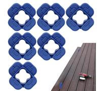 Deck Spacers - Piece Hardwood Spacer Set for Thickness Options, Precise with Control Board, Gap Insertion Tool for Balcony, Lawn, Basement, Garden, Farm, Garage, Backyard 3.94x3.94x0.79 Inches