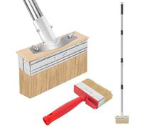 Deck Stain Applicator (60IN) Long Handle Decking Paint Brush for Wooden floor, Deck Coating,Decking oil, Wood Fence Coatings of Staining Brushes