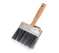 Deck Stain & Sealer Block Paint Brushes, 5 inch Wide Masonry Paintbrush Multipurpose for Concrete, Brick, Stone, Floor, Fence, Walls, Ceilings, Wooden Base Screwed for Threaded Extension Pole