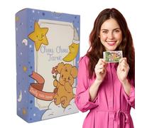 Deck Tarot Cards, Divination Board Game, 4.13x2.48 inches 78 Cards Set with Sturdy Build, Game with Compact Design, Spiritual Guidance Meditation Fortune, Occult Oracle for Enthusiast Reading
