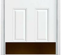 Deck the Door Decor | Door Kick Plate - Anodized Aluminum - Screw Mount - Satin Black, Satin Nickel, Shiny Brass & Oil Rubbed Bronze Finish - Many Sizes (8x30", Oil Rubbed Bronze)
