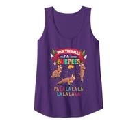 Deck The Halls And Do Some Burpees Christmas Gym Reindeer Tank Top