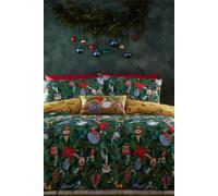 furn. Furn. Deck The Halls Christmas Super King Duvet Cover Set