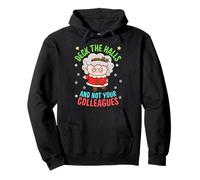 Deck The Halls & Not Your Colleagues - Old Lady Grandma Pullover Hoodie