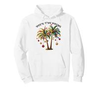 Deck the Palms Tropical Christmas Xmas Lights Palm Tree Kids Pullover Hoodie
