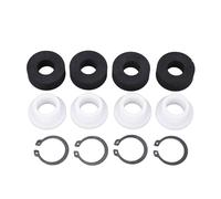 Deck Tune Up Kit, Improved Efficiency Rubber Plastic 5740-2 Deck Tune Up Kit,Deck Pin Bushing for Walker Mower 36 42 48 52in Decks