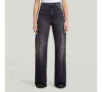 Deck Ultra High Wide Leg Jeans - Grey - Women 30-30