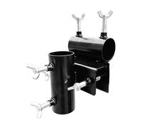 Deck Umbrella Mount | Clamp Parasol Railing Rack,Umbrella Clamp Bracket,for Balcony Porch Patio Backyard Garden Outdoor Apartment