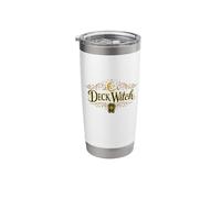 Deck Witch Tarot Card Witchy Celestial Stainless Steel Insulated Tumbler