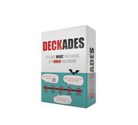 Deckades card game - guess the decade/year in which events took place | Travel game | 2+ players | Age 15+