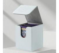 DeckDwell Card Deck Box for MTG, TCG, Fits 100+ Sleeved Cards, White