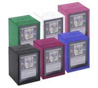 DeckDwell Commander Deck Boxes, 6-Pack, Magnetic Closure, Durable