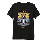 Deckers Colorado Abstract Bear Chill Zen Yoga Design Premium T-Shirt