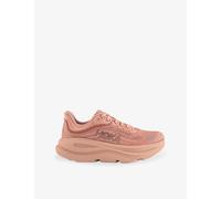 Deckers Hoka Womens Deckers Hoka Bondi 9 Mesh Trainers Sienna Rose Gold F 7