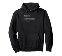 Deckhand Funny Dictionary Maritime Operations Pullover Hoodie