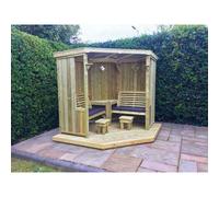 Decking For 4 Seasons Garden Room or Clementine Arbour - Assembly incl Churnet Valley Garden Furniture Ltd Brown One Size