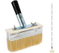 Decking Paint Brush 67''Stainless Steel Deck Stain Applicator with Long Handle Multipurpose Decking Brush for Wood Stain, Oil, Decking Paint, Decking Stain, Fence Wall Furniture (170 * 14.2 CM)
