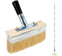 Decking Paint Brush 67''Stainless Steel Deck Stain Applicator with Long Handle Multipurpose Decking Brush for Wood Stain, Oil, Decking Paint, Decking Stain, Fence Wall Furniture (170 * 17.5 CM)