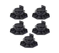 Decking Pedestal 5pcs Structures Framework for Stone Ensuring Stability(Color 1)