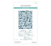 Deckled Edge Script Etched Dies from The Beautifully Imperfect Collection