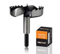 DECKRKAT 2-3/4" Forstner Drill Bits - Smooth Flat Bottom Drill Bits for Wood, Hard & Soft Wood Drilling, Hex Shank Fits Drills/Drill Presses.