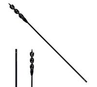 DECKRKAT 36" Flexible Installer Drill Bit - 9/16" Auger with Fish Eye Hole & Anti-Slip 3-Flat Shank for Wire Pulling Through Walls, Ceilings, Sidewalks.